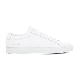 Common Projects Achilles Leather Low-Top Sneakers, White